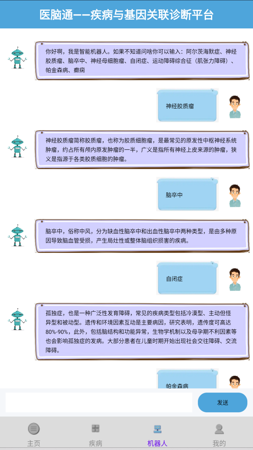 医脑通——疾病与基因关联诊断平台